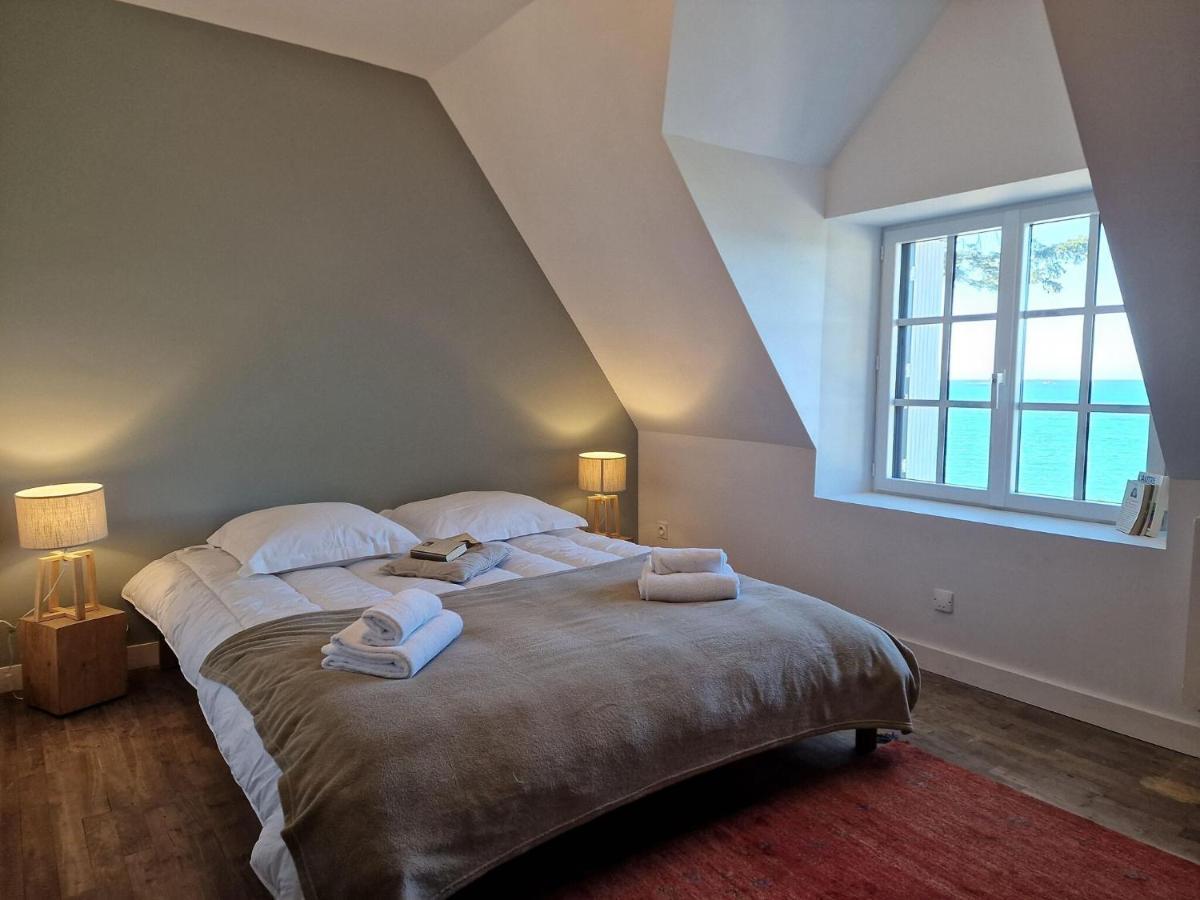 Breton Holiday Home With Sea View, ปลูกาส์นู ภายนอก รูปภาพ